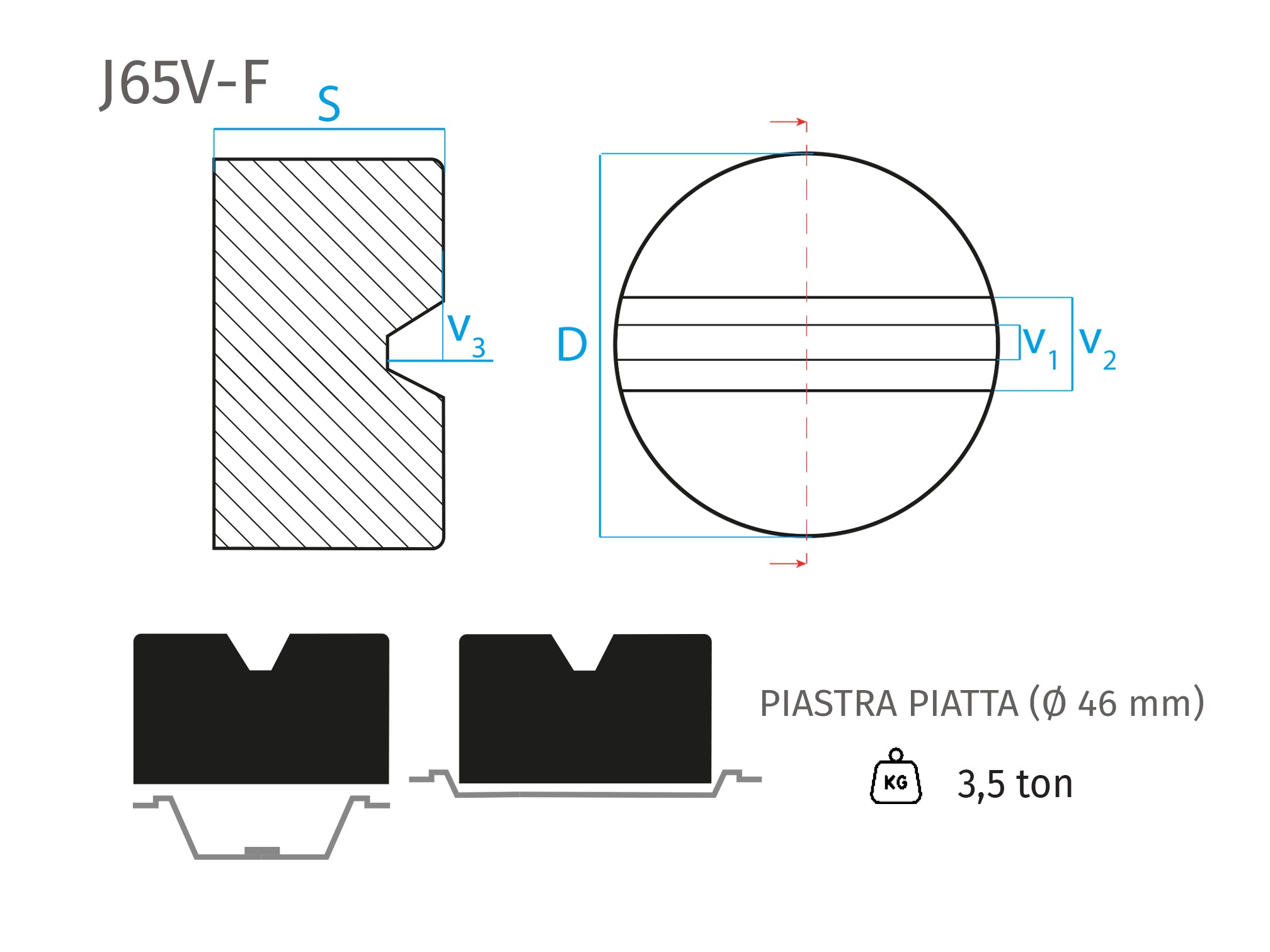 ROULEMENT pour vérin hydraulique et vérin de levage - Surface antidérapante - PAD ROULEMENT pour vérin hydraulique et vérin de levage - Surface antidérapante - PAD